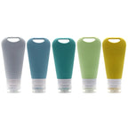 Silicone Travel Dispenser Bottles – Leakproof 90ml Containers for Toiletries