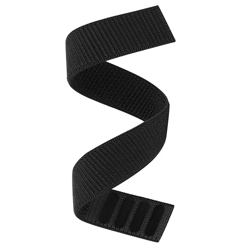 Nylon Hook and Loop Sport Strap – Adjustable Wristband for Garmin Fenix Series