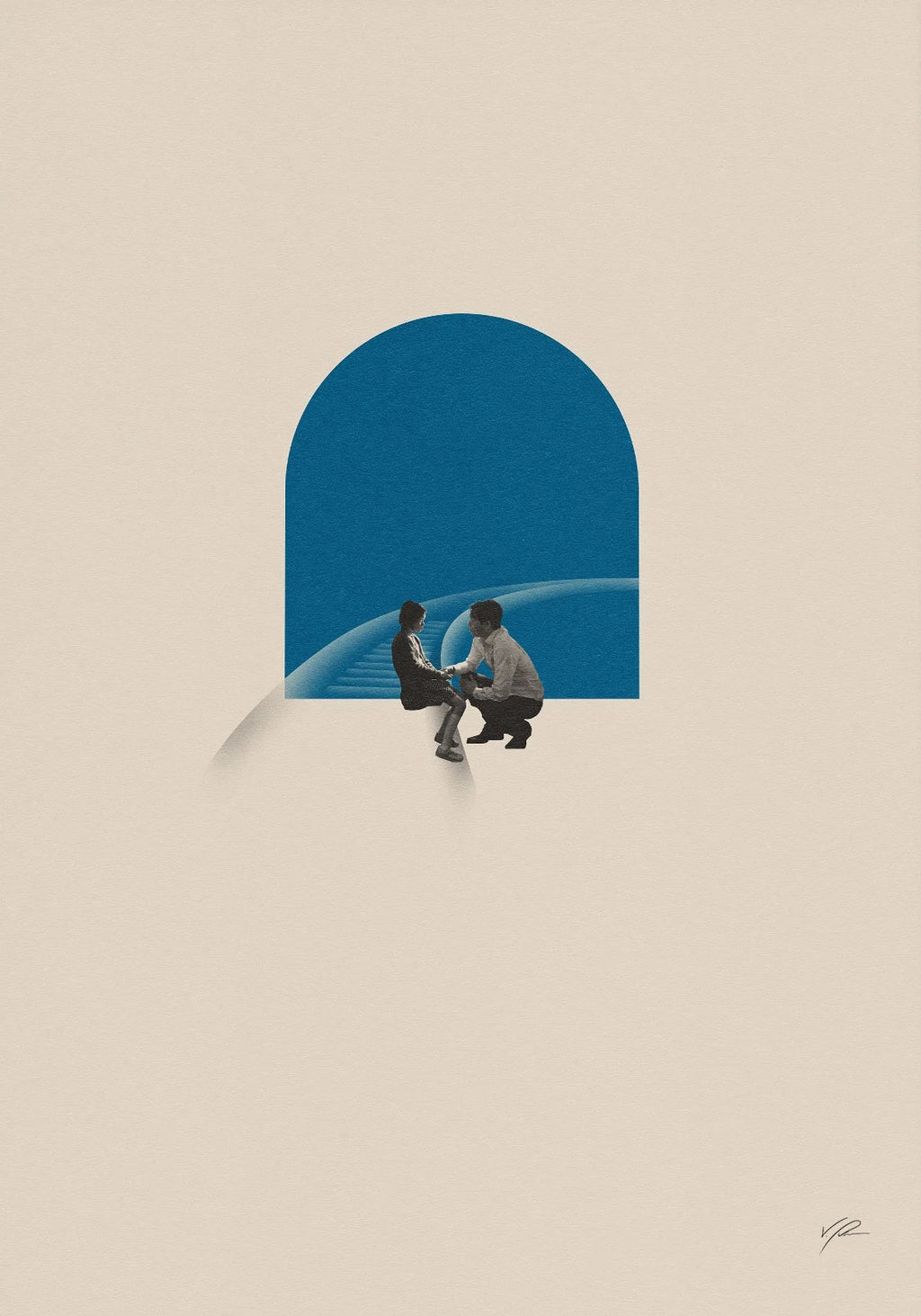 Minimalist Movie Poster Canvas Art – Abstract Modern Wall Decor for Home