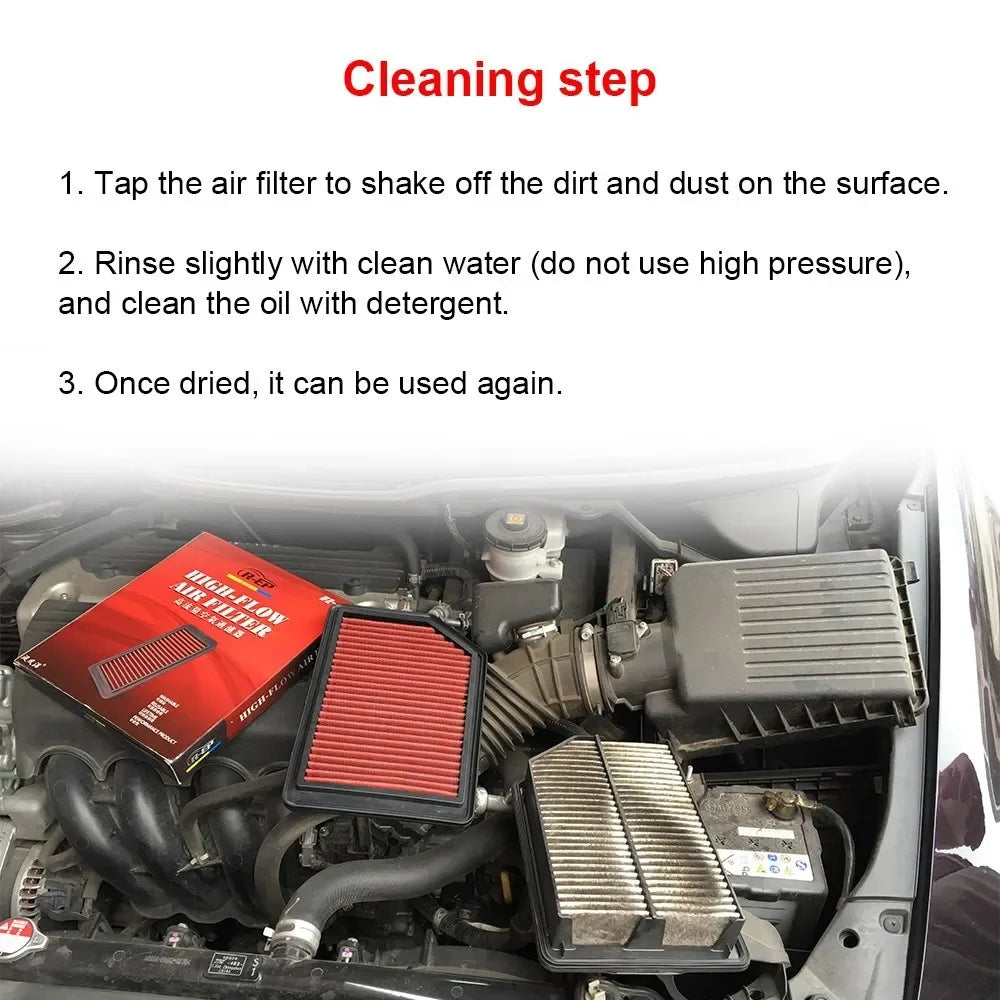 Washable Engine Air Filter – Replacement Intake Part for Volkswagen Vehicles