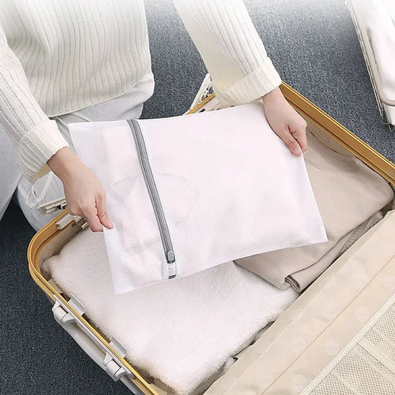 Honeycomb Mesh Laundry Bags – Durable Protective Net for Delicates Wash