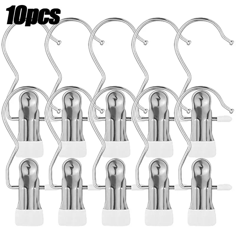 Multifunctional Laundry Clips – Traceless Hangers for Clothing Storage