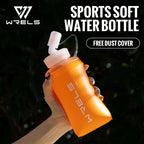Foldable TPU Soft Flask – BPA-Free Water Bottle for Outdoor Running Sports