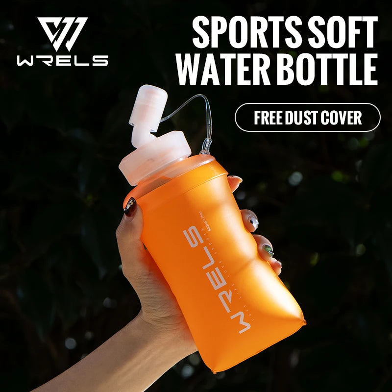 Foldable TPU Soft Flask – BPA-Free Water Bottle for Outdoor Running Sports