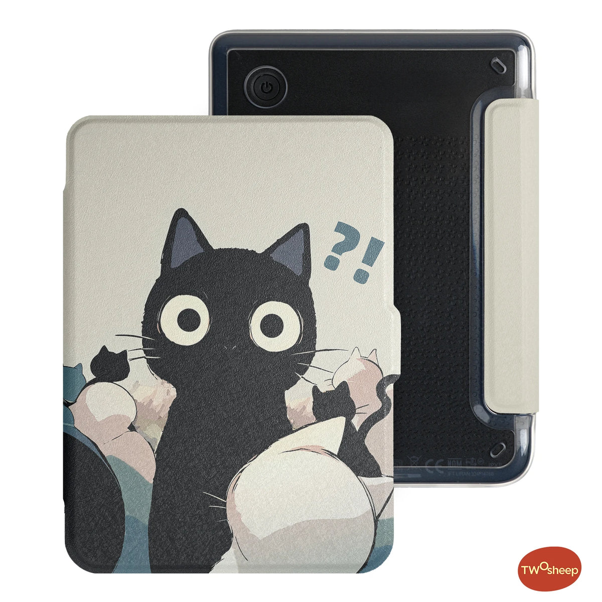 Magnetic Protective Case – Clear Back for Kobo Clara 6-inch E-Reader