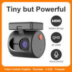KAWA 2K Dash Camera – Night Vision Video Recorder for Vehicle Security