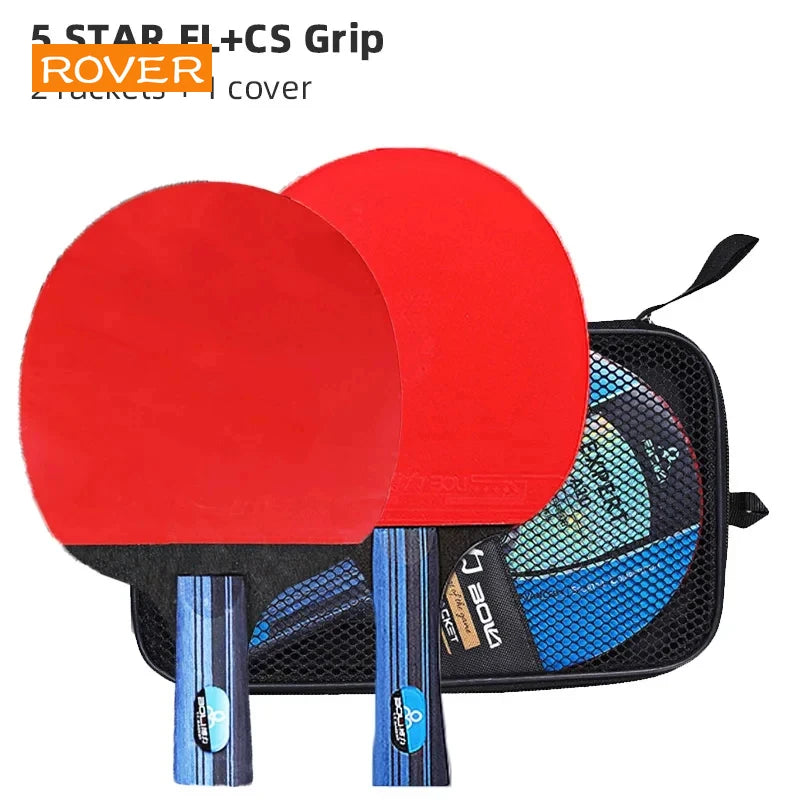 Professional Table Tennis Racket Set – Ping Pong Paddle for Competition Play