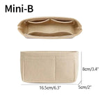 Felt Handbag Organizer – Liner Insert for Longchamp Small Tote Bags