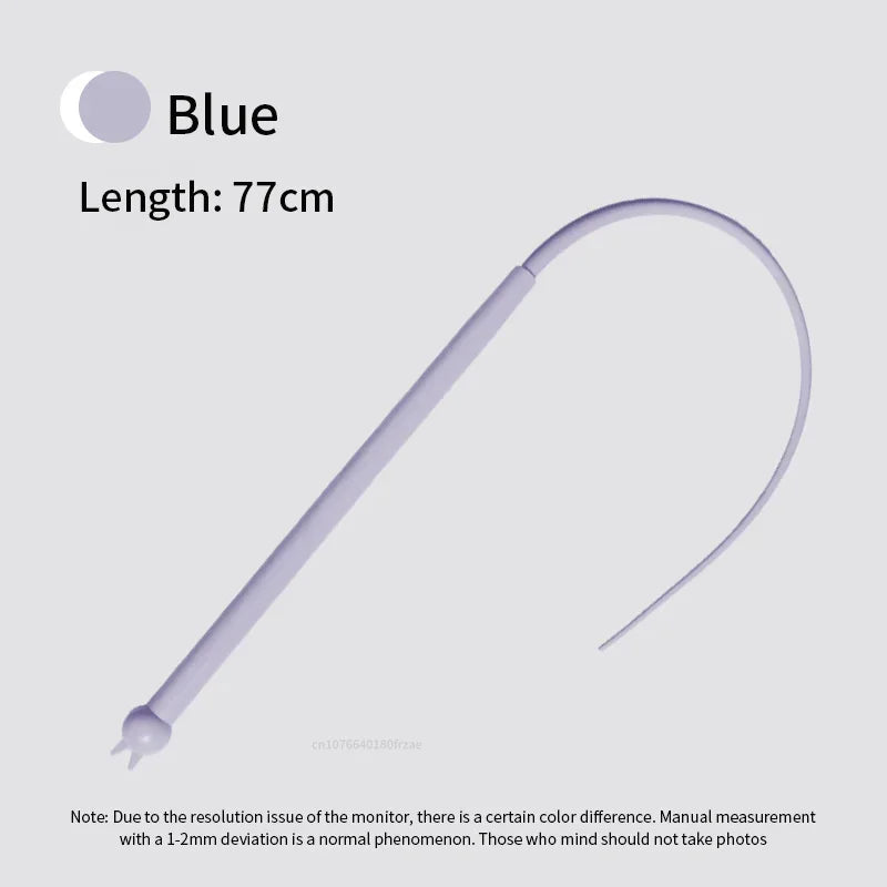 Silicone Mouse Tail Cat Toy – Interactive Teaser Wand for Kitten Hunting