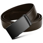 Automatic Buckle Belt – Men's Leather Waist Strap for Business Casual