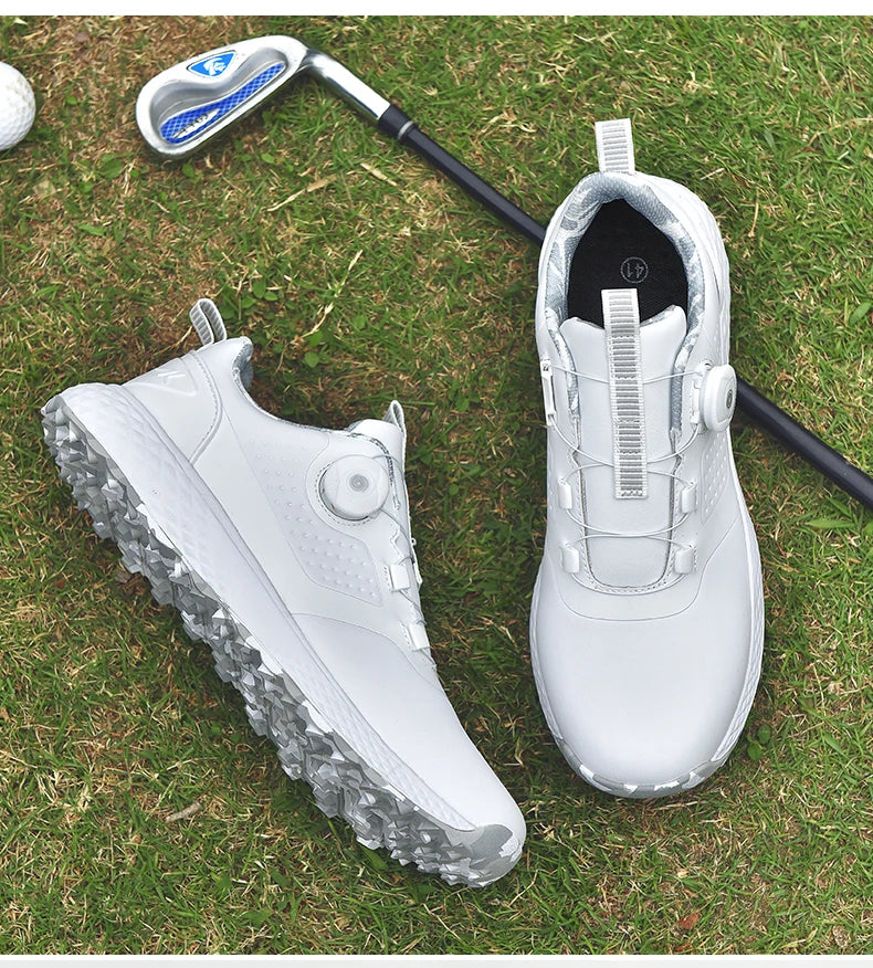 Waterproof Golf Sneakers – Casual Athletic Footwear for Men and Women