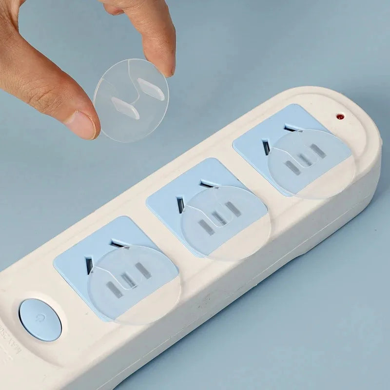 Clear Childproof Outlet Covers – Baby Safety Electrical Socket Protectors for Home