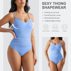 Tummy Control Shapewear Bodysuit – Invisible Slimming Underwear for Daily Wear