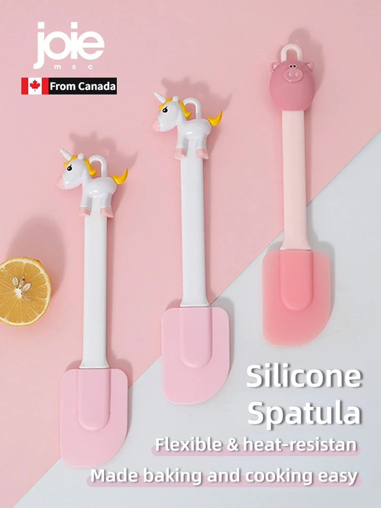 Silicone Unicorn Spatula – Heat-Resistant Kitchen Utensil for Baking