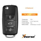 Super Remote Key Fob – Integrated XT27B Chip for Volkswagen B5 Replacement