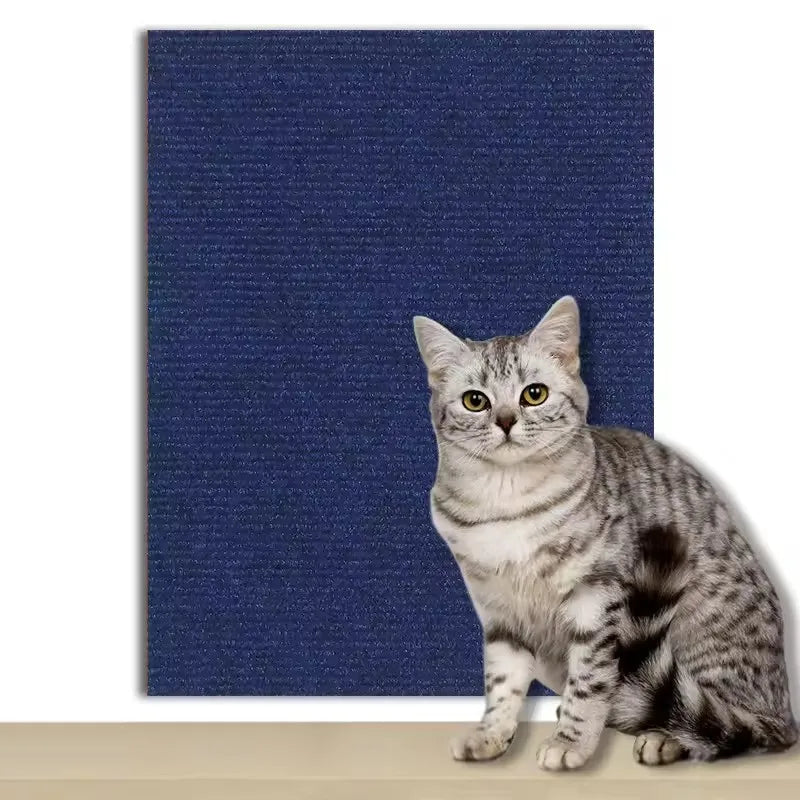 Self-Adhesive Cat Scratch Mat – Trimmable Carpet Protector for Sofa Furniture