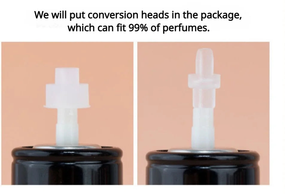 Refillable Aluminum Perfume Atomizer – Portable Spray Bottle for Travel