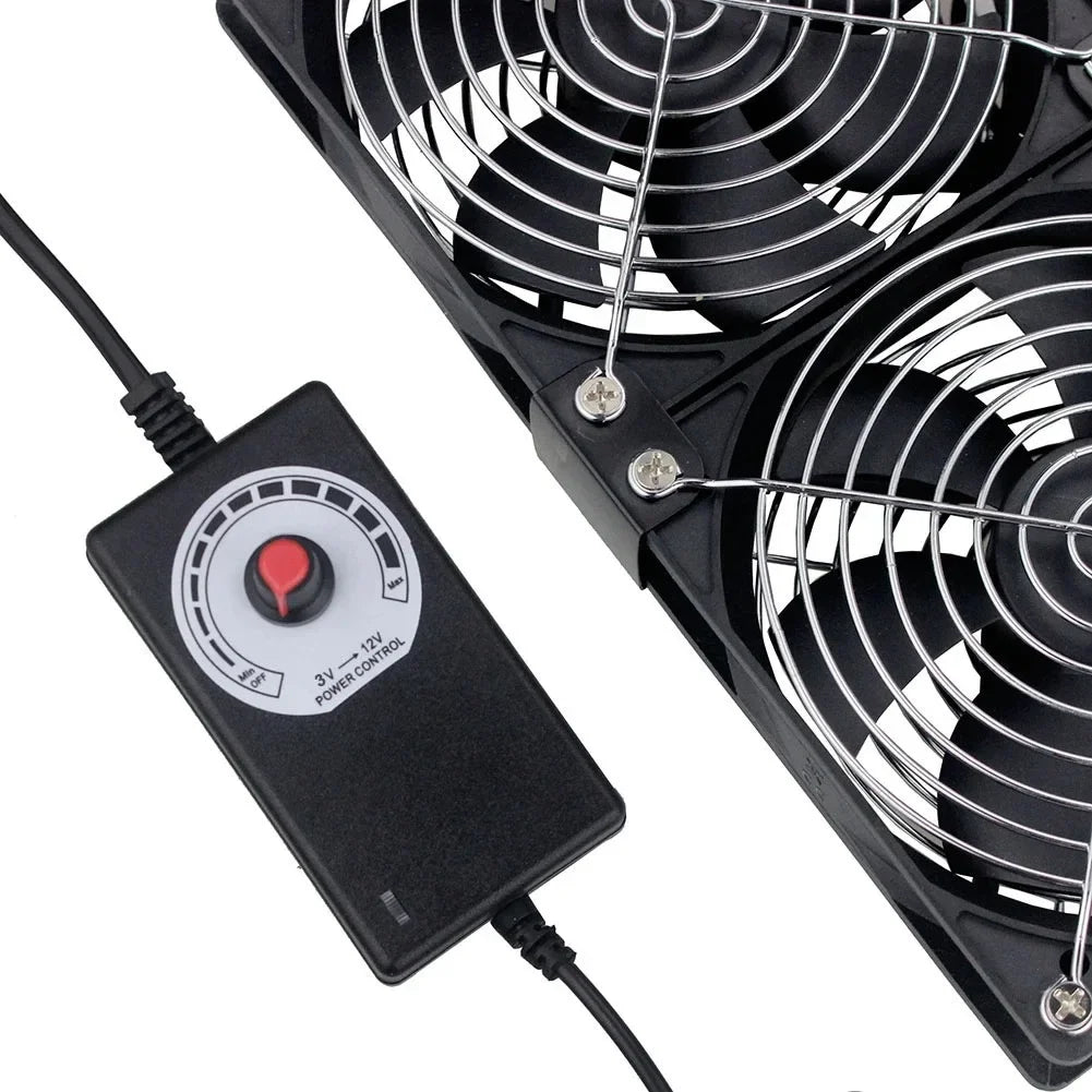 120mm High Speed Cooling Fan – 3000RPM Chassis Radiator for Server Workstations