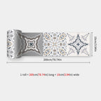 Self-Adhesive Waist Line Stickers – Waterproof Border Mural for Kitchen Decor