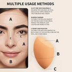 Synthetic Makeup Brush Set – Soft Cosmetic Tools for Foundation and Eyeshadow