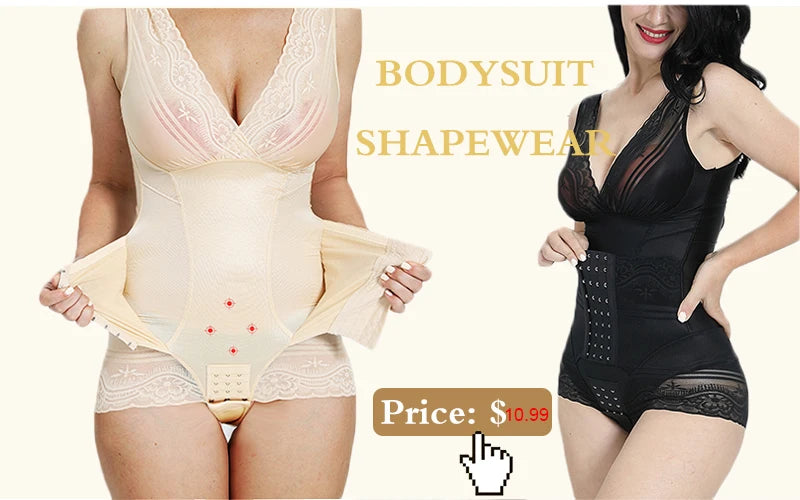 Ribbed Tummy Control Jumpsuit – Open Crotch Shapewear for Daily Compression