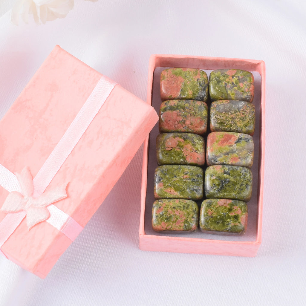 Natural Tumbled Chakra Stones – Reiki Healing Crystals for Home Decoration