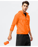 Waterproof Windbreaker Jacket – Sun Protection for Outdoor Hiking and Fishing