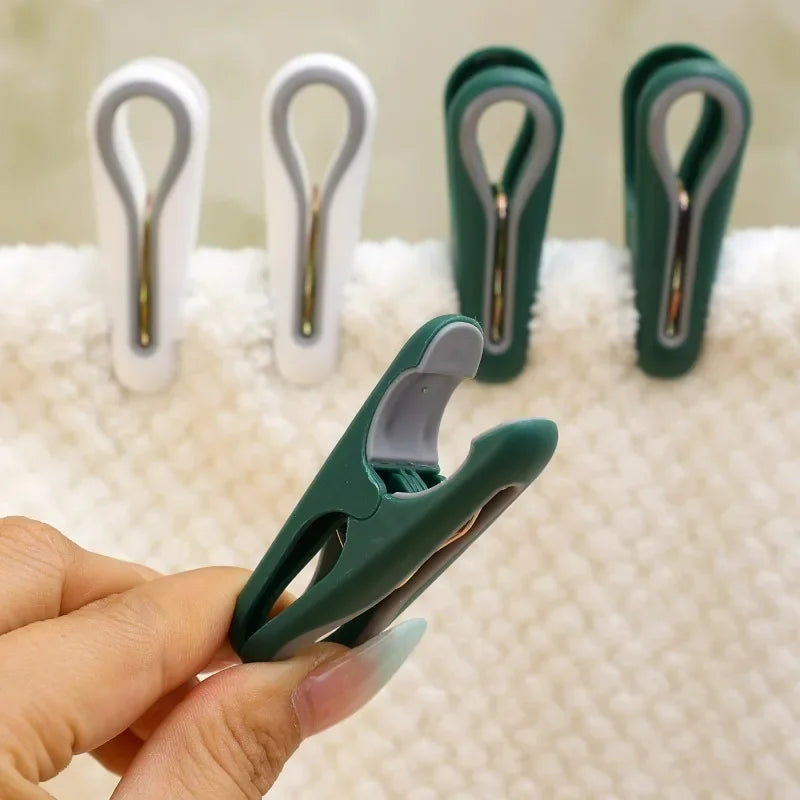 Windproof Laundry Clothes Pegs – Durable Clamps for Home Drying Organizer