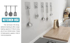 Self-Adhesive Wall Hooks – Waterproof and Oilproof for Kitchen Bathroom