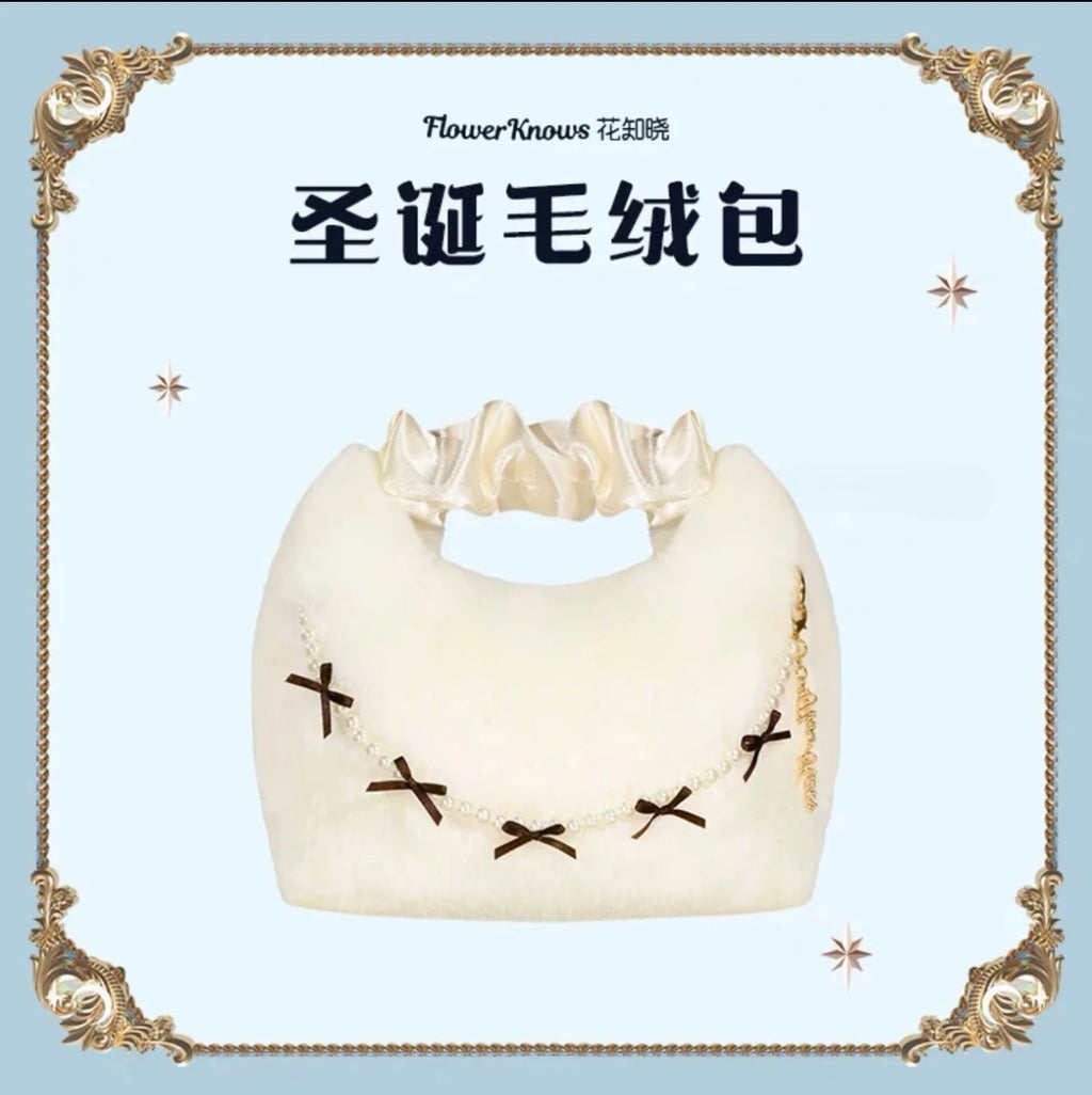 Flower Knows Swan Ballet Handheld Mirror – Vintage Makeup Accessory for Cosplay