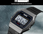 Digital Sports Watch – Waterproof Display for Women