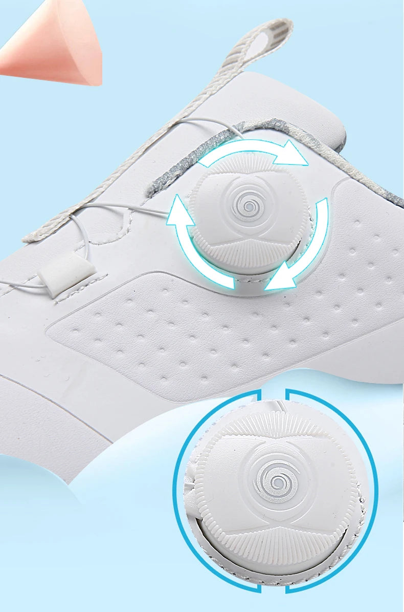 Waterproof Golf Sneakers – Casual Athletic Footwear for Men and Women
