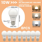 E27 LED Light Bulbs – Ultra-Bright Energy Efficient for Home Lighting