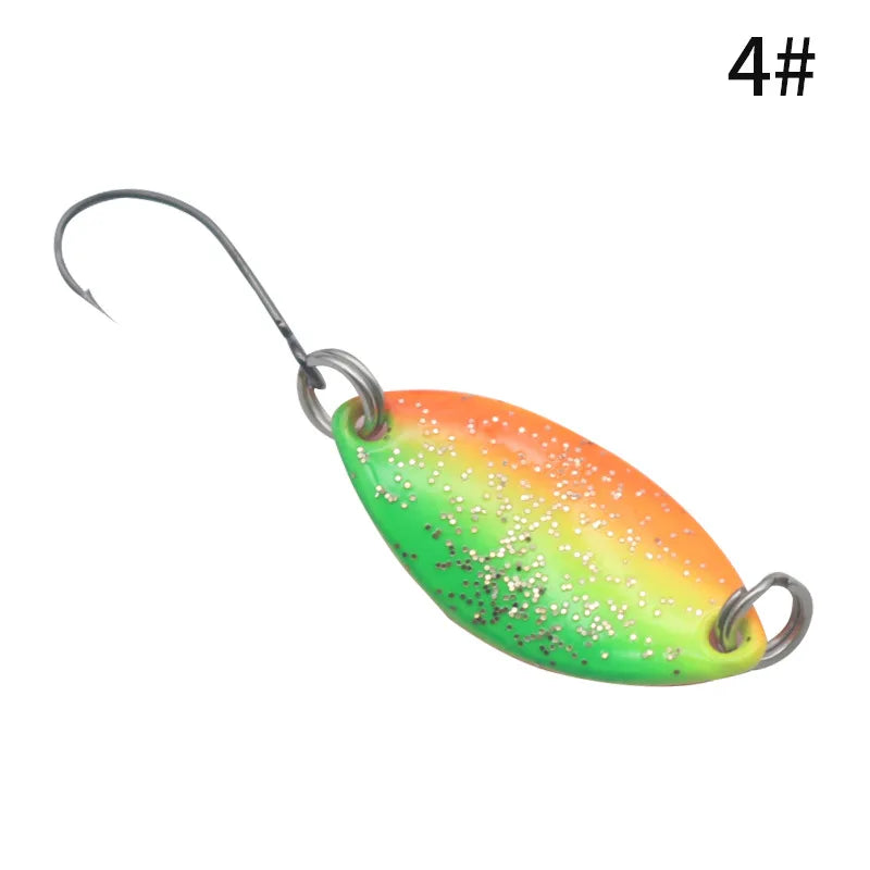 Colorful Spoon Fishing Lures – Lightweight Metal Baits for Trout and Bass