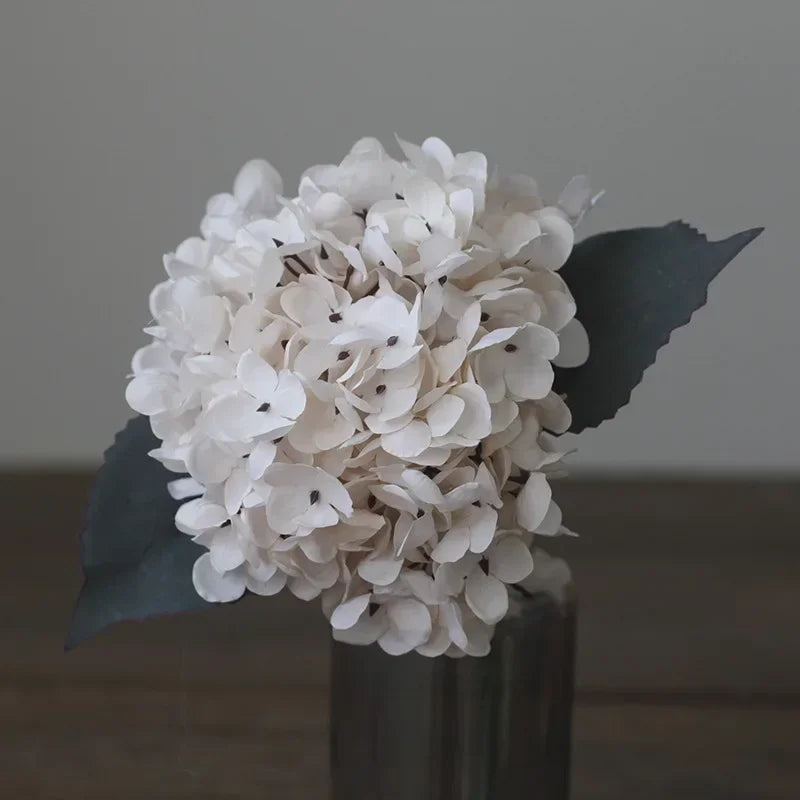 Artificial Silk Hydrangea – Realistic Flower Stem for Wedding Decor