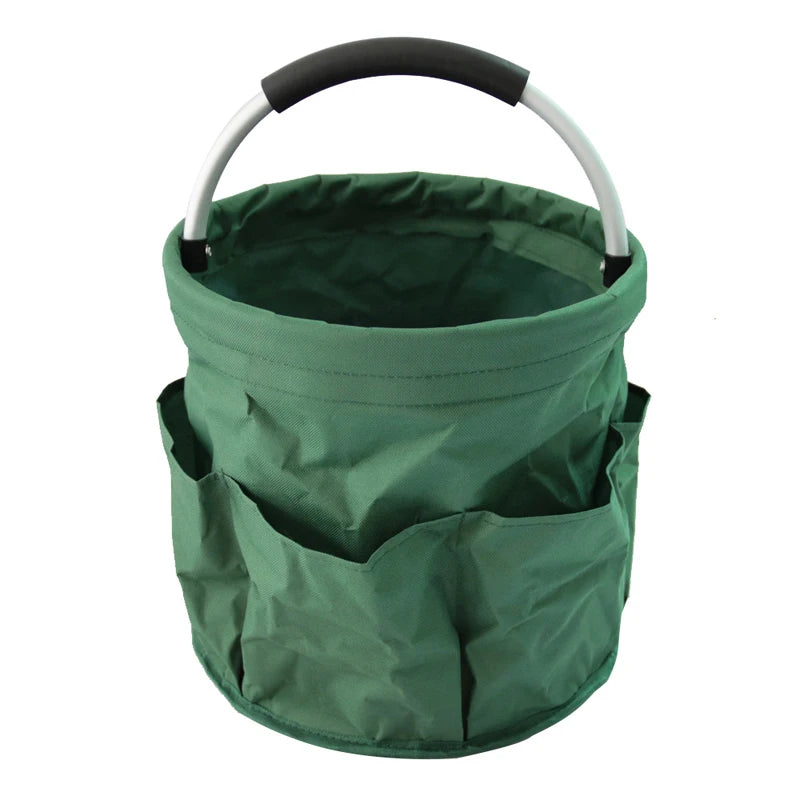 17L Folding Storage Tote – Large Collapsible Basket for Outdoor Cleaning