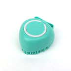 Silicone Pet Grooming Gloves – Shampoo Dispensing Brush for Dog Bathing
