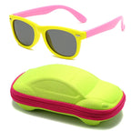 Silicone Kids Sunglasses – UV400 TR90 Goggles for Outdoor UV Protection