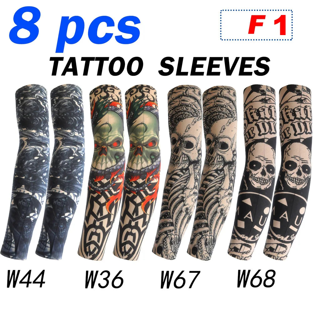 Tattoo Sleeves – Elastic Sun Protection for Outdoor Cycling and Sports