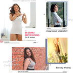 Plus Size Shaper Cami – Built-in Bra Compression Tank for Tummy Control