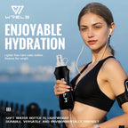 TPU Soft Water Bottle – Foldable BPA Free Hydration Flask for Running Hiking
