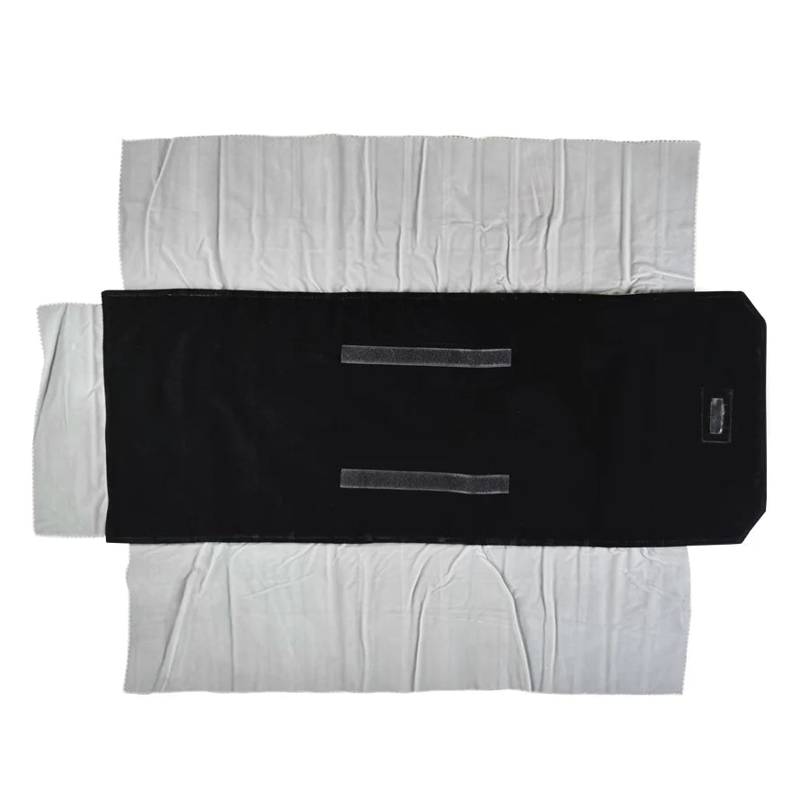 Velvet Watch Roll Bag – Portable Jewelry Organizer for Travel Storage