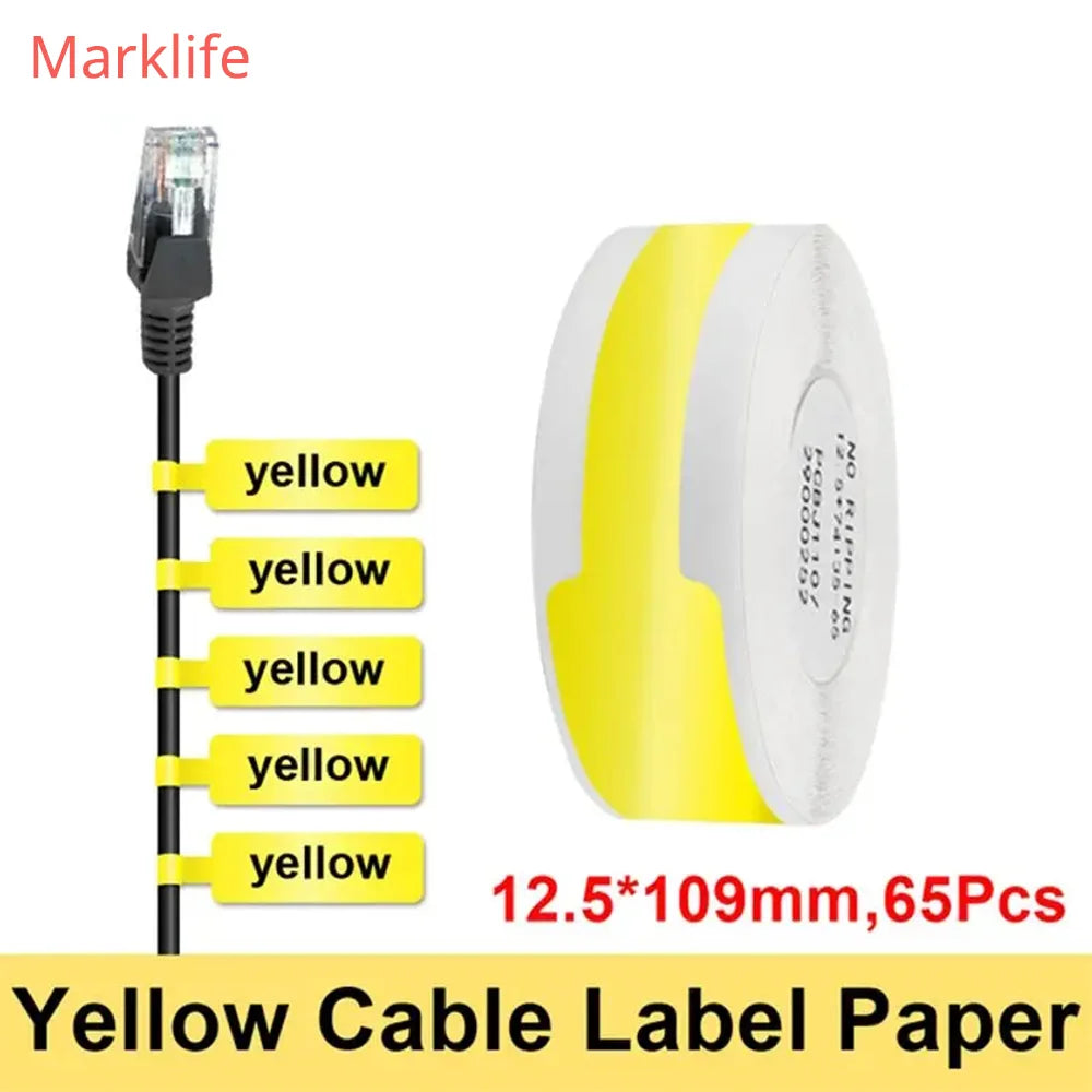 Thermal Label Maker Tape – Waterproof Adhesive Stickers for Office and Home