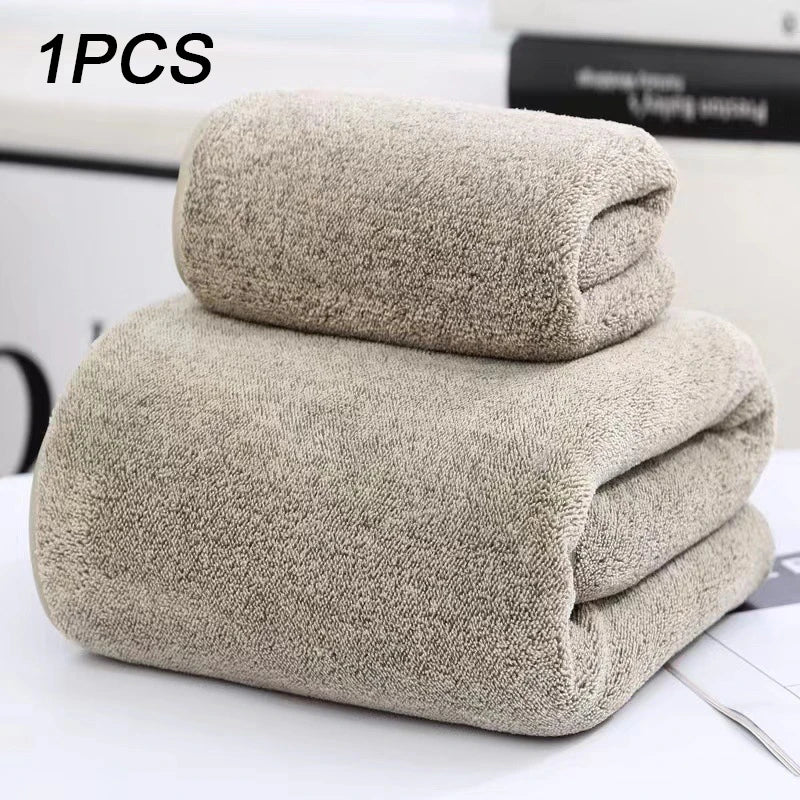 Bamboo Charcoal Coral Velvet Bath Towel – Super Absorbent for Daily Bathroom Use