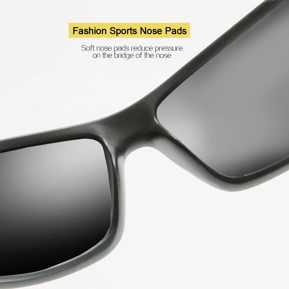 Polarized Designer Sunglasses – HD UV400 Eyewear for Driving and Fishing