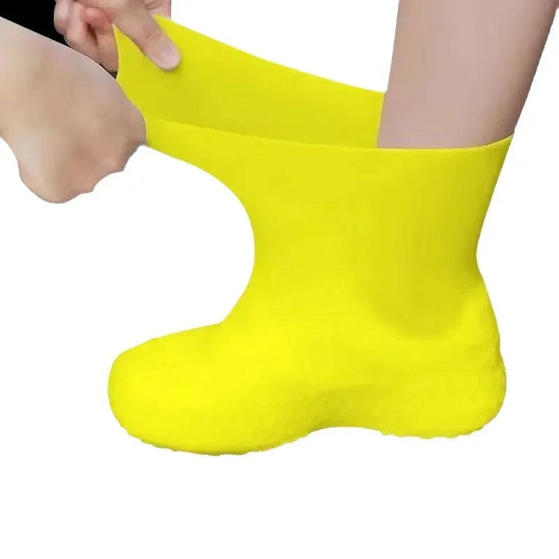 Silicone Waterproof Shoe Covers – Slip-Resistant Rain Gear for Outdoor Use