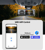 4K WiFi Dash Cam – GPS Night Vision Car DVR for Vehicle Security