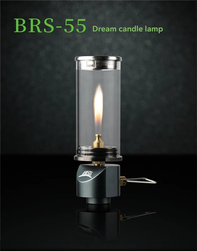 Windproof Gas Camping Lantern – Dreamlike Candlelight for Outdoor Lighting