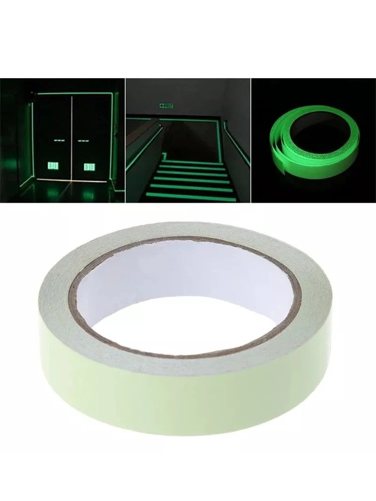 3m Fluorescent Luminous Tape – Glow in the Dark Safety Strip for Home Stairs