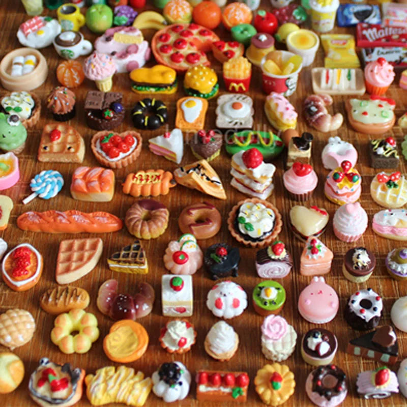 Miniature Food Set – 1:6 Scale Dollhouse Kitchen Accessories for BJD Dolls